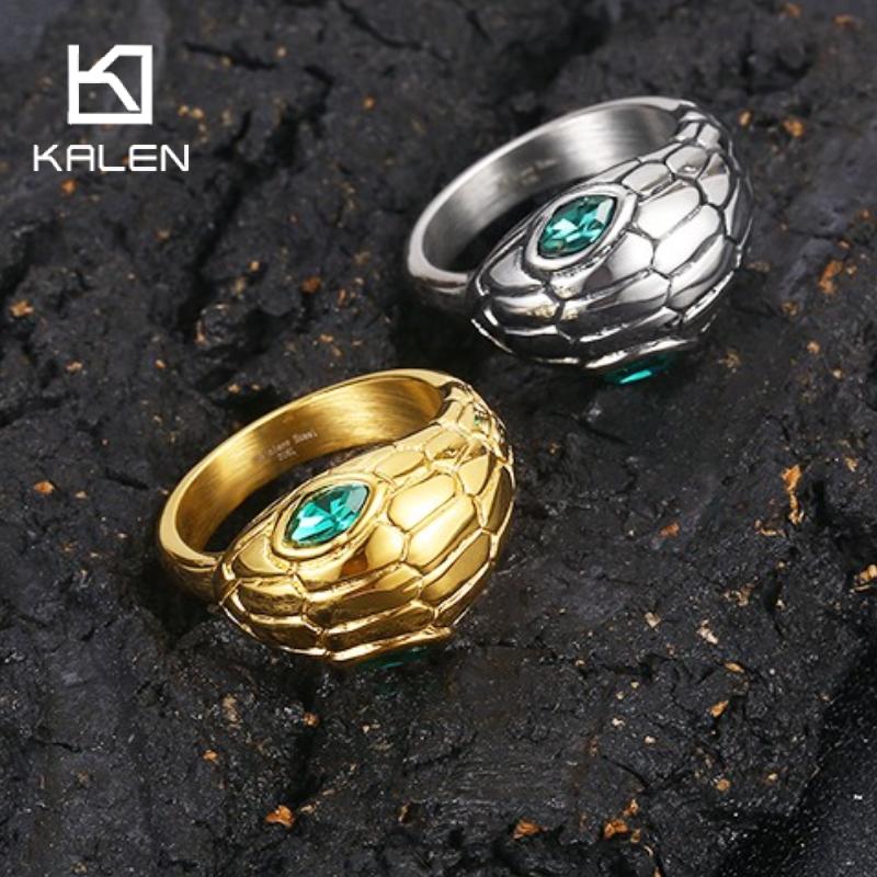 KALEN 스테인레스 스틸 에메랄드 눈 남성용 Chun - Men'S Fashion Lk 리뷰 및 가격
