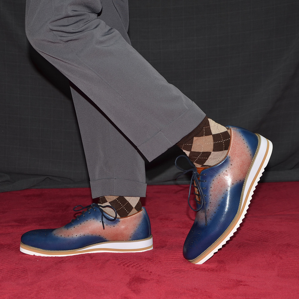 남성용 고급 플레인 토우 투톤 컬러 블록 옥스퍼드 슈즈 - Oxford Shoes Brogue 리뷰 및 가격